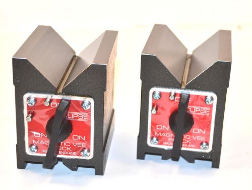 Pr NEW Eclipse E935MP Magnetic V Blocks 3.15&#034;  x 2.75&#034;  x 3.75  $1391 USD EB0.05