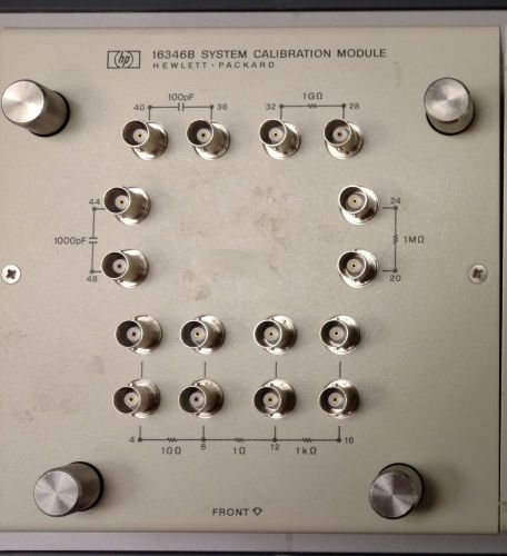 Agilent / HP 16346B Calibration Fixture for HP 4062A/C/UX Test Systems