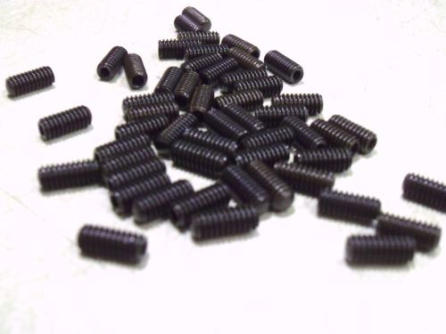 Socket set screw 8-32 x 3/8 oval point brighton best 605155 qty 50 #59875 for sale