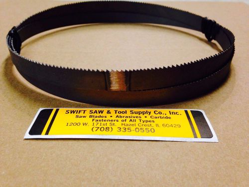 96&#034; (8&#039;0&#034;) X 1/2 X .025 X 8/12T COBALT BIMETAL BAND SAW BLADE DISSTON USA