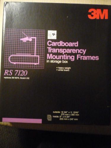 3M TRANSPARENCY MOUNTING FRAMES - RS7120 NEW SEAL (H9)