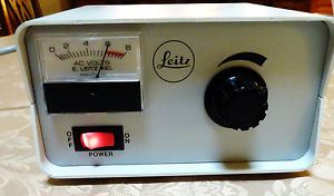 Leica Leitz 0 to 8 Volt Power Supply made gy E. Leitz INC Rockleight NJ USA