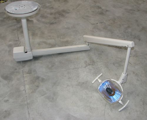 Adec 6300 Ceiling Mount Dental Halogen Operatory Exam Light A-dec