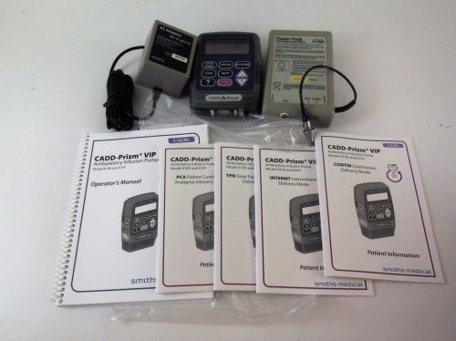 CADD-Prizm VIP Smiths Medical Ambulatory Infusion IV Pump Model 6101