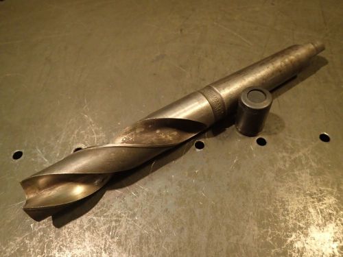 National 1-17/64&#034; Slotting Drill Bit Morse Taper #4 Shank MT4 4MT HS USA