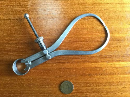 Starrett Spring Type Flat Leg Outside Caliper Tool For Machinist Woodworking