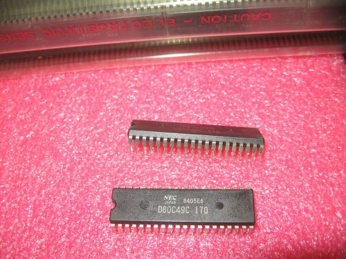 QTY: 2 UNITS P/N D80C49C  170 NEC IC&#039;S DIP-40