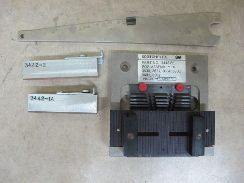 3M Scotchflex 3443-65 Locator Plate W/Platten 3442-2/1A &amp; Height Gauge 3436-1A