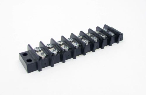 Molex 38211-0108 30a 300v 18-10awg 8 position 2 rows barrier terminal strip for sale