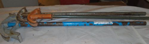 Set of 3 Conduit Benders Ridgid, Ideal, Benfield Electrunite 3/4&#034;