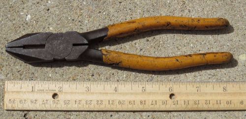 Vintage &amp; Used FULLER No. 194  8&#034; LINESMAN PLIERS