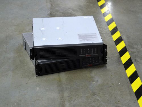 Lot of 2 APC Smart-UPS 1500 Rackmount 2U Battery Back-Ups DLA1500RM2U 120V USB