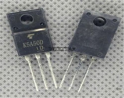 2pcs tk5a50d k5a50d tk5a50 mosfet to-220f #4736530