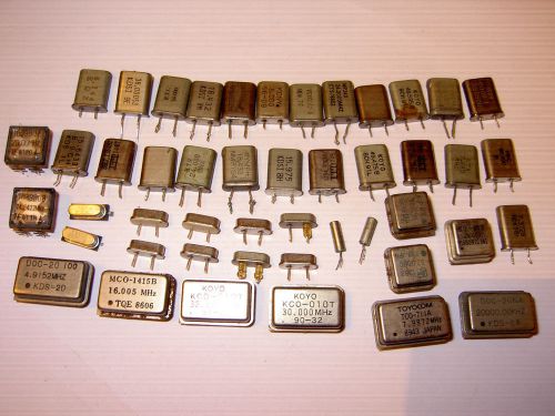 Crystal Oscillator Assortment ... USED