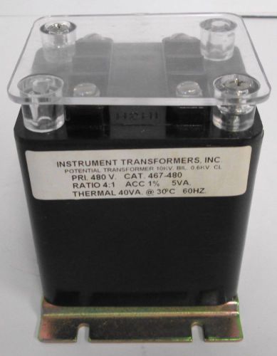 Instrument Transformers INC 467-480 Potential Transformer