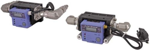 Lot 2 regal joint fs-10s digital 24vdc flow sensor manifold fs-10 fs-s for sale