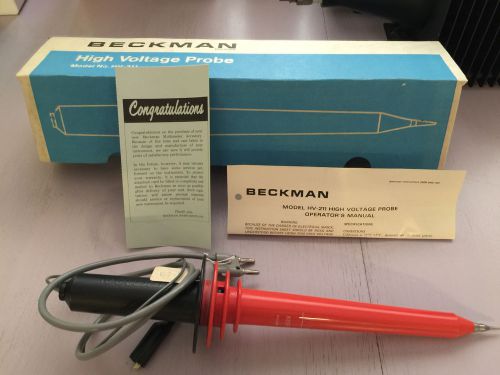 Beckman High Voltage Probe Model: HV–211