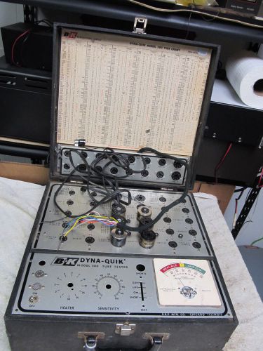 Vintage B&amp;K 500 Tube Tester, ROUGH, INCOMPLETE FOR PARTS