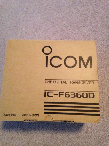 Icom 6360d Uhf Idas Nxdn Mobile