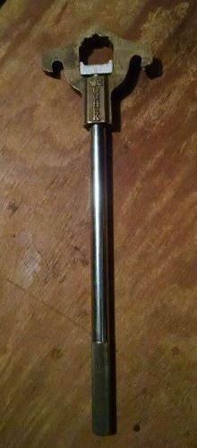 KOCHEK HYDRANT WRENCH  ADJUSTABLE  double  HEAD SPANNER FIREHYDRANT TOOL