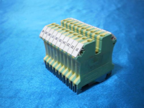 Lot 10pcs. Phoenix Contact USLKG Terminal Blocks