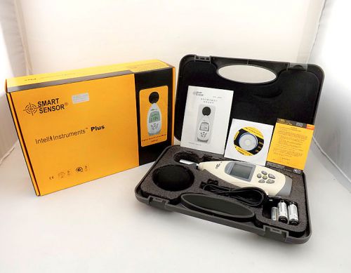 Smart sensor ar844 sound noise level meter with software&amp;usb cable 30~130db for sale