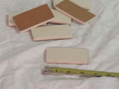 Lot of 50 new 3 1/4&#034; x 1 5/8&#034; x 1/4&#034; sticky back felt pads