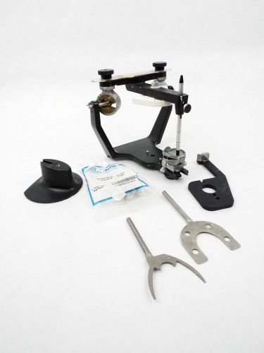 Hanau wide-vue semi-adjustable dental lab articulator w/ case &amp; record jig for sale