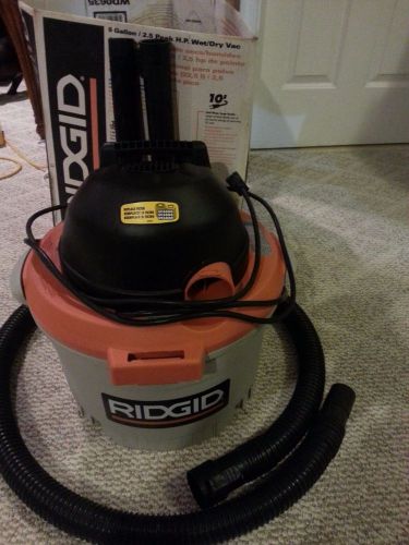 Ridgid 6 Gallon Wet/Dry Vac