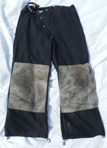 Mens Vtg Body-Guard Firefighter Costume 33 X 26 Pants