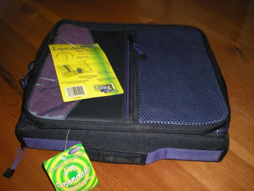 EXPANDABLE ZIPPER BINDER **NEW**