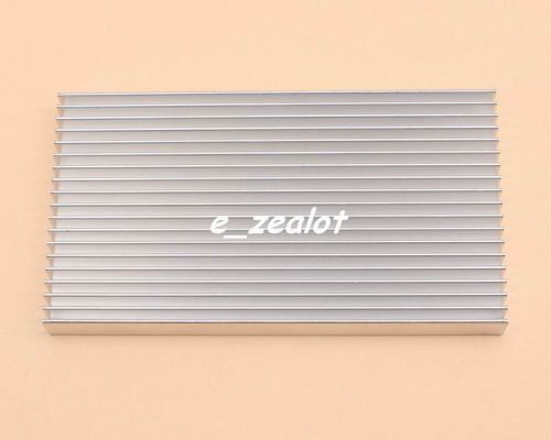 Heat sink 100*55*10mm ic heat sink aluminum 100x55x10mm cooling fin for sale