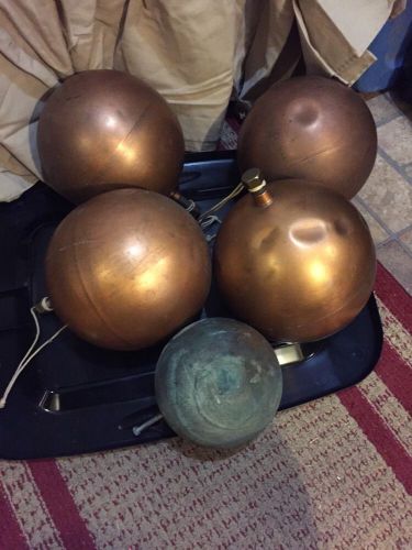 Old Copper Float Ball 8&#034; Diameter