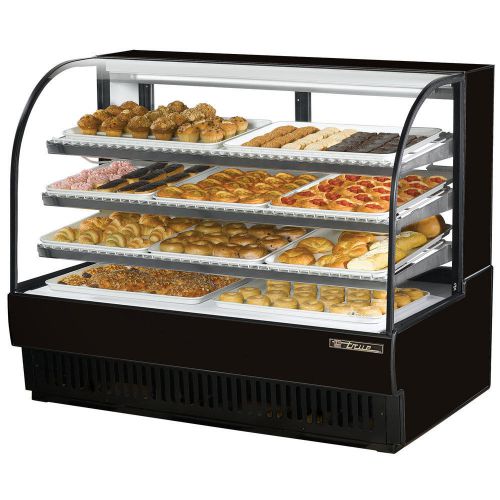 True TCGD-59 59&#034; Black Dry Bakery Case - 28 Cu. Ft.