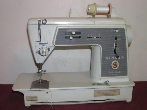 HEAVY DUTY INDUSTRIAL SINGER SEWING MACHINE Model 600E, All STEEL GEARS