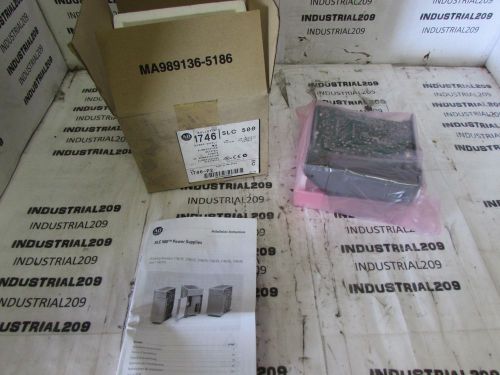 ALLEN BRADLEY POWER SUPPLY 1746-P2 SERIES C NEW IN BOX