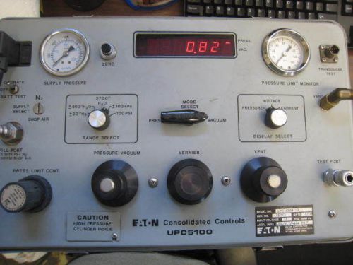 Eaton UPC5100 Heavy Duty Pressure Calibration USED FREE SHIPPING