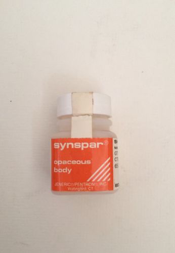 Synspar Jeneric/Pentron, Opaceous Body, A-3.5, Used