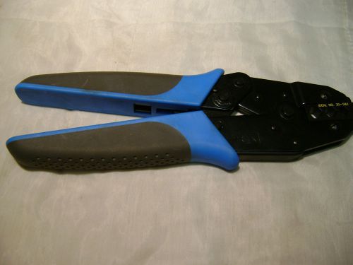 ideal ratcheting crimper pliers with dieset for catv rg-59 &amp; rg-6  dies