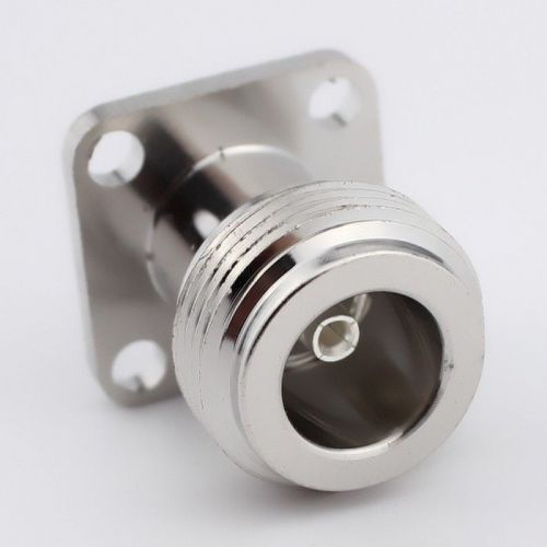 20 PCS N female RF coaxial connectors N-KFD-5 N-type flange connector 17.5X17.5