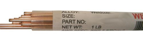 Weldcote &#034;56FCF&#034; 3/32&#034; x 18&#034; length 1lb. Tube Flux Coated