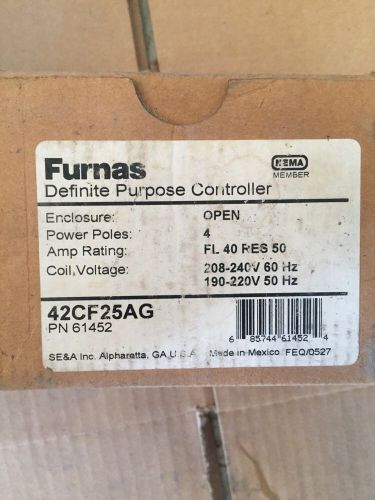 Furnas Electric Company Contactor 42CF25AG 50amp Dental