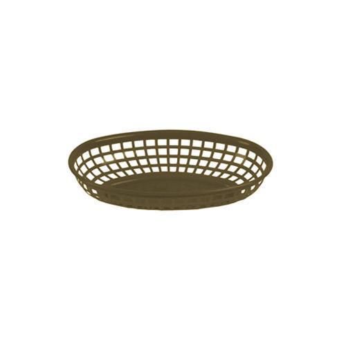 New brown polycarbonate basket, fast food 9.38&#034;w thunder group for sale