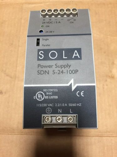 sola power supply sdn5-24-100p