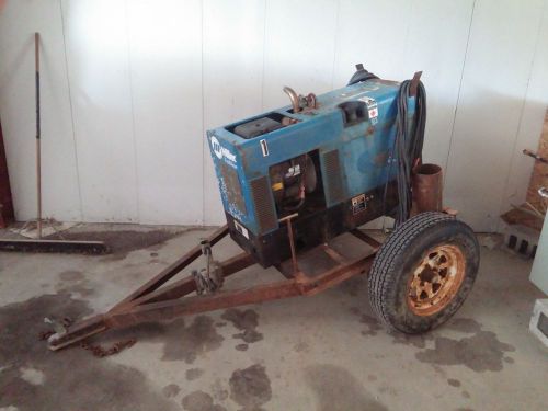 MILLER TRAILBLAZER 301G GENERATOR / WELDER  10,000 WATT on Trailer