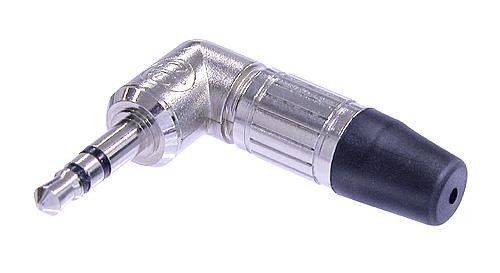 Neutrik NTP3RC Plug 3.5mm Right Angle Nickel/Nickel