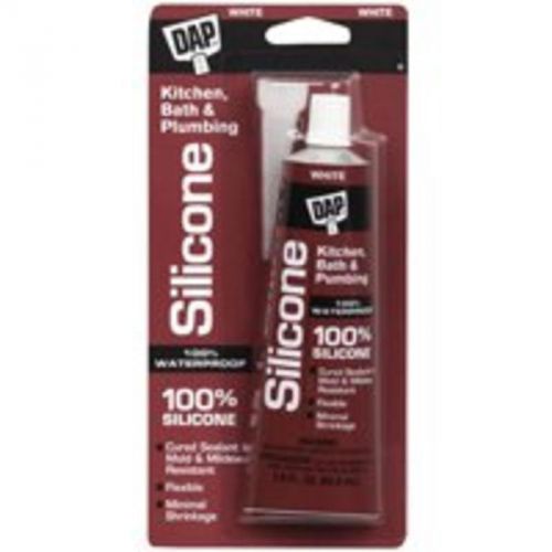 2.8Oz Wht Silicone Tub Caulk DAP INC Tub and Tile Caulk 00680 070798006805