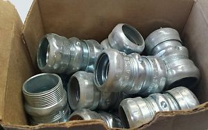 EC761US 3/4&#034; EMT Compression Coupling (Box of 25)