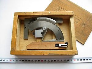 Rare USSR Bevel Protractor 0-320°