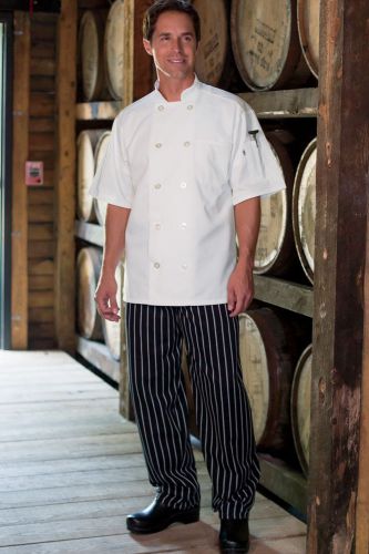 The ultimate classic chef baggy pants 4000, chalkstripe, xl for sale